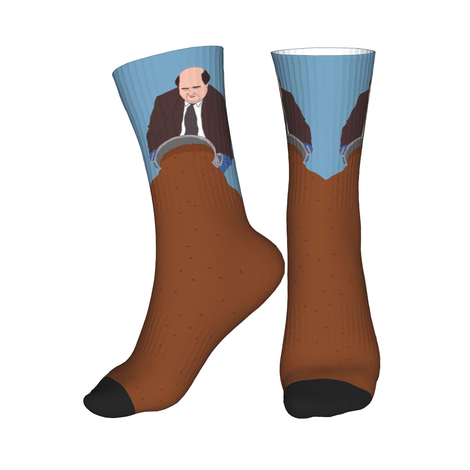TV Show The Office Kevin's Fam - Dress Sock Men avaliação e preço