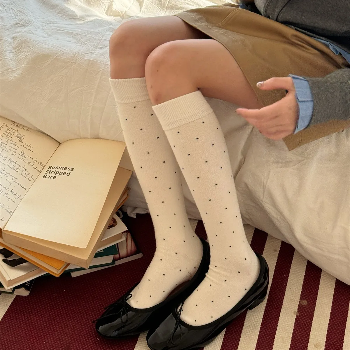SP&CITY Winter Sweet Polka Dot - Silk Sock Bamboo avaliação e preço
