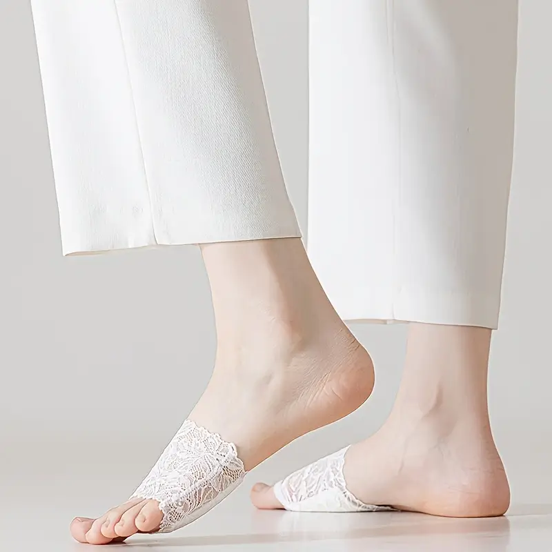 1-10Pairs Women Lace Loafer So - Invisibility Sock Loafer avaliação e preço