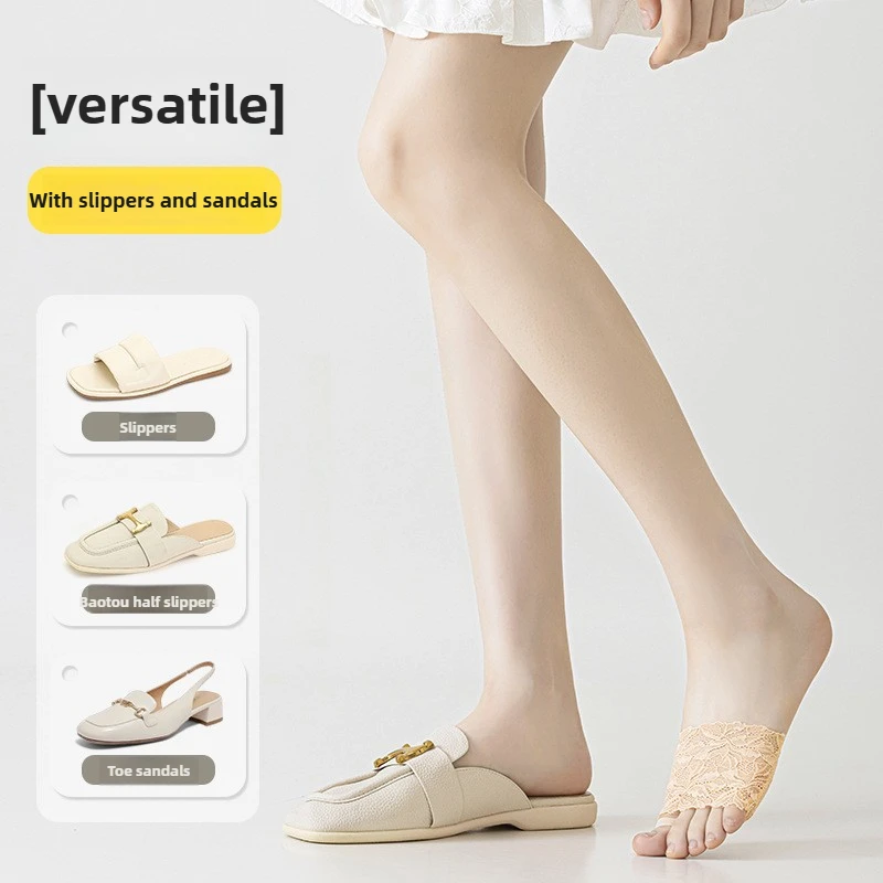 1-10Pairs Women Lace Loafer So - Invisibility Sock Loafer avaliação e preço