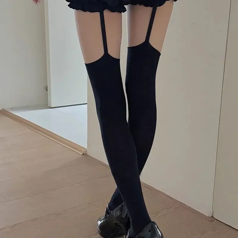 Gothic Cross Gyaru Stockings W - Knee High Sock Women avaliação e preço