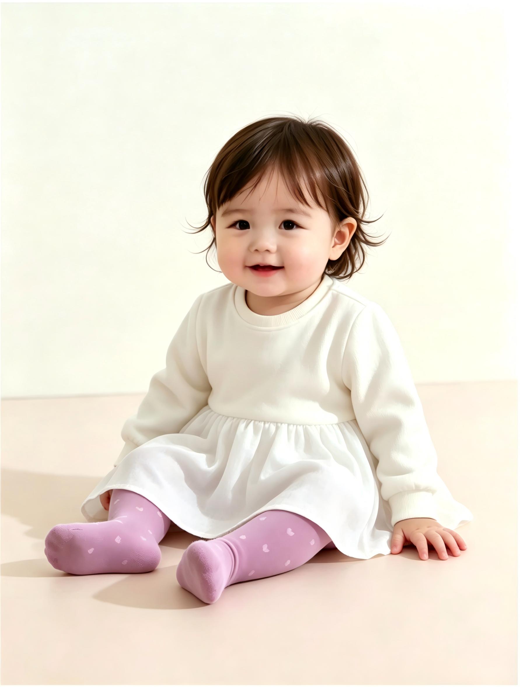 3PCS Toddler Girls Heart Print - Tights Pantyhose Sheer avaliação e preço