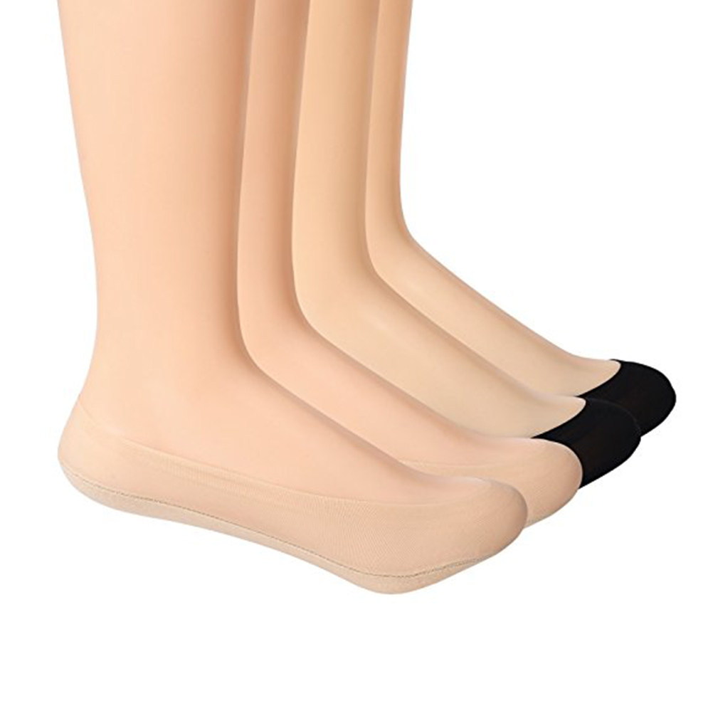 4Pair Women Ultra Low Invisibl - Invisibility Sock Loafer avaliação e preço
