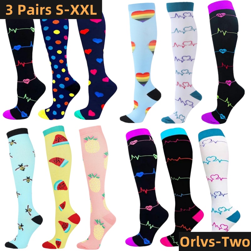 S-XXL 3 Pairs Free Shipping Nu - Compression Sock Medical avaliação e preço