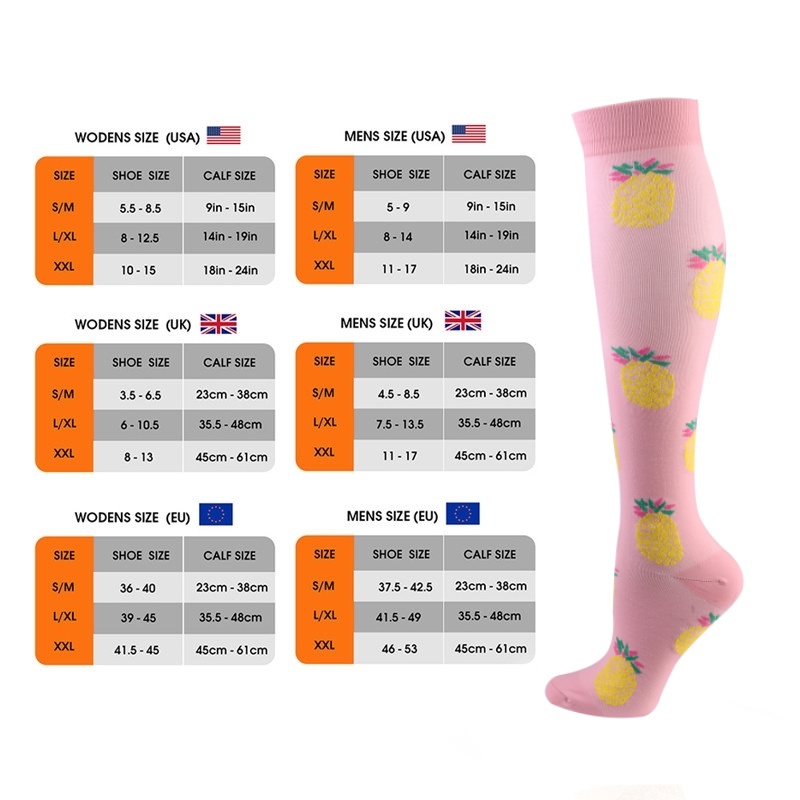 S-XXL 3 Pairs Free Shipping Nu - Compression Sock Medical avaliação e preço