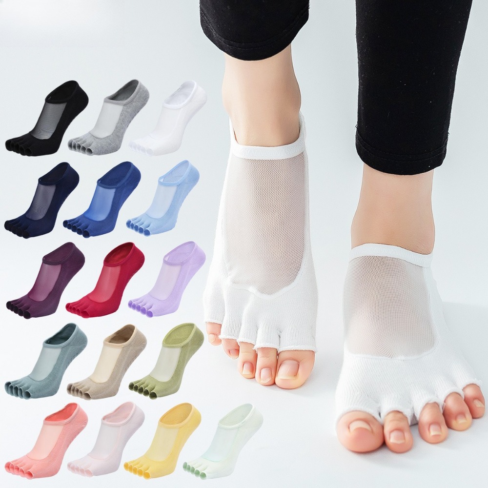 Mesh Split Toe Half Finger Yog - Toe Sock Split avaliação e preço
