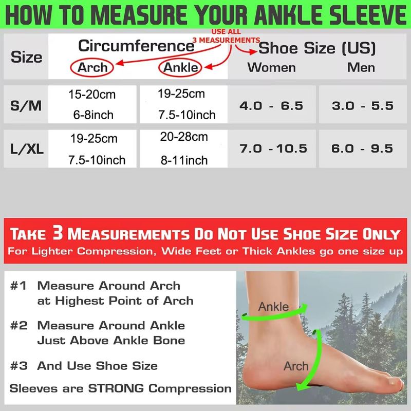 1Pair Sports Ankle Support Bra - Ankle Brace Sock avaliação e preço