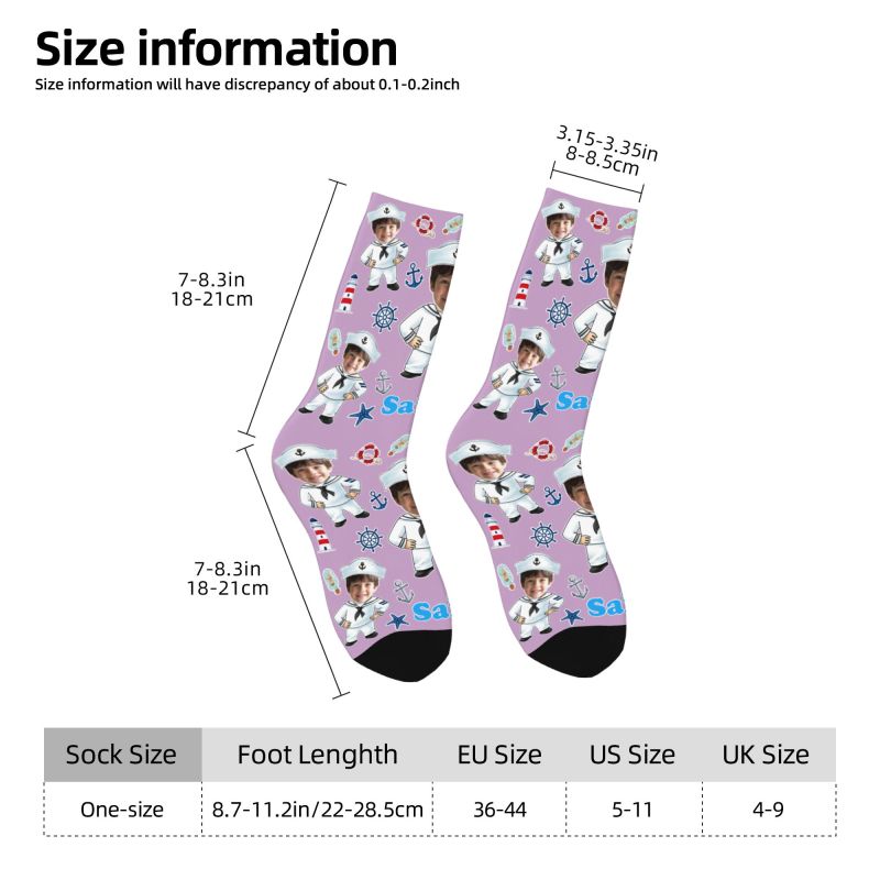 Funny Sailor Nautical Captain  - Dress Sock Men avaliação e preço