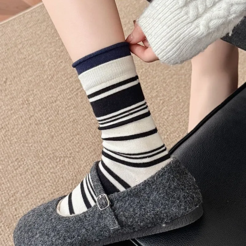 2026 Crimped Wool Women's Sock - Thermal Sock Winter avaliação e preço