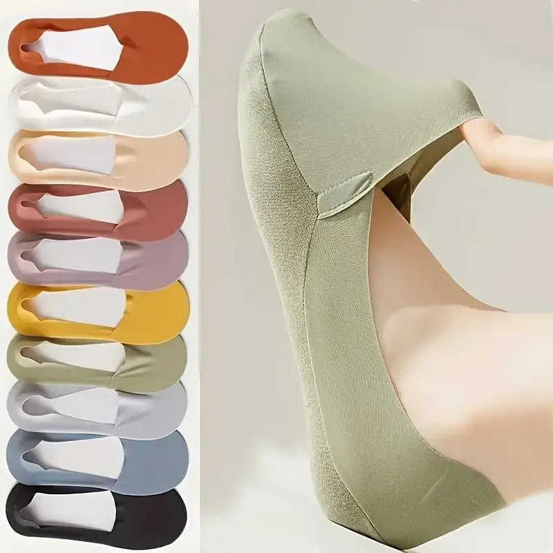 [10 Pairs] No Show Socks Women - Invisibility Sock Loafer avaliação e preço