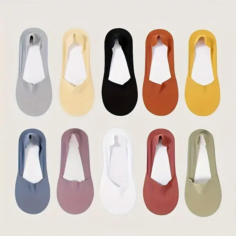 [10 Pairs] No Show Socks Women - Invisibility Sock Loafer avaliação e preço