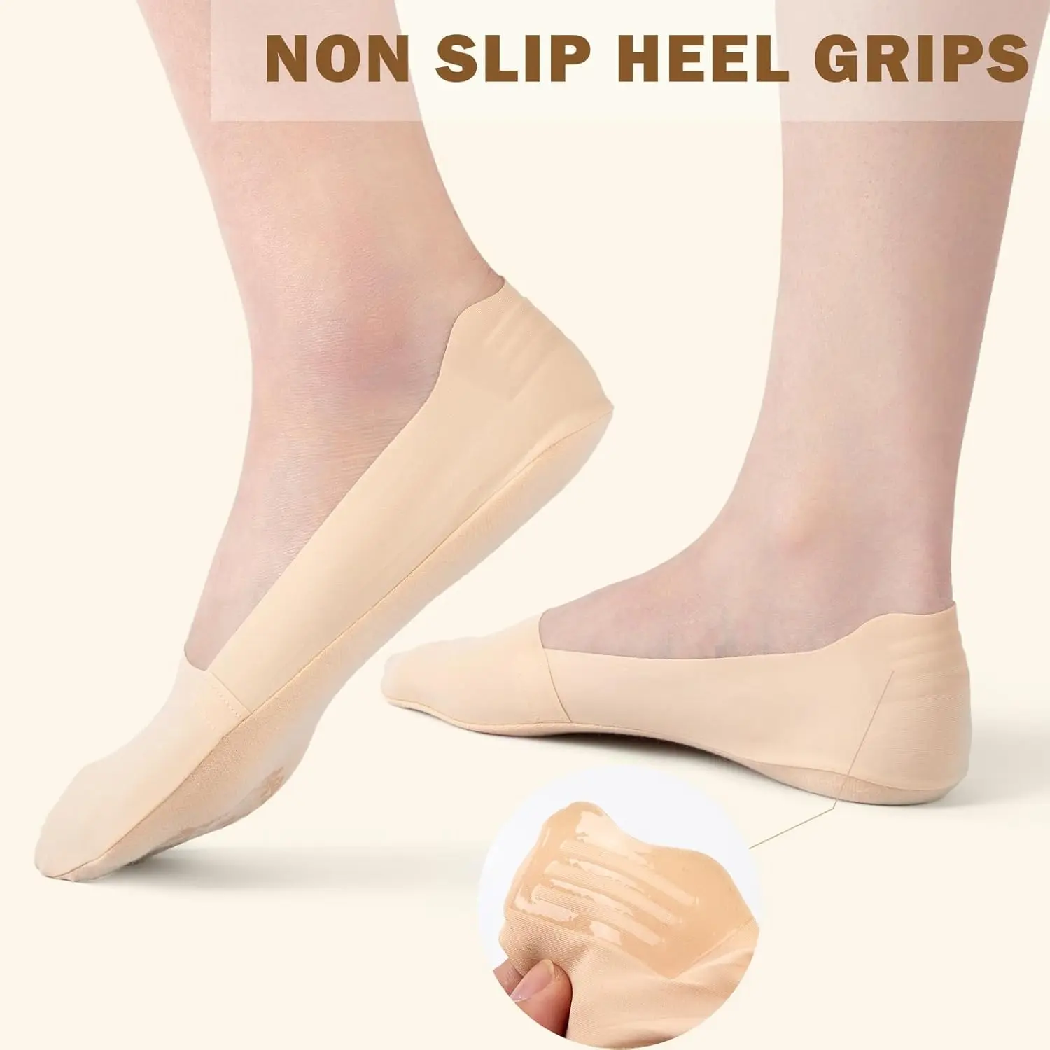 [10 Pairs] No Show Socks Women - Invisibility Sock Loafer avaliação e preço