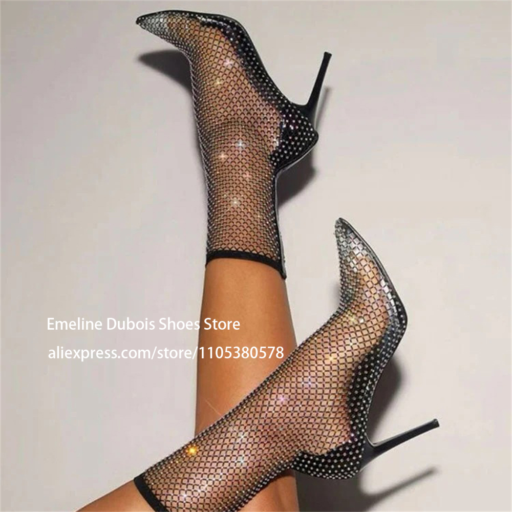Rhinestones Fishnet Stocking S - Fishnet Stocking Women avaliação e preço